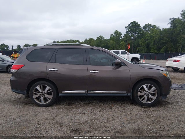 Продаж на аукціоні авто 2015 Nissan Pathfinder Platinum, vin: 5N1AR2MN3FC678823, номер лоту: 45701575