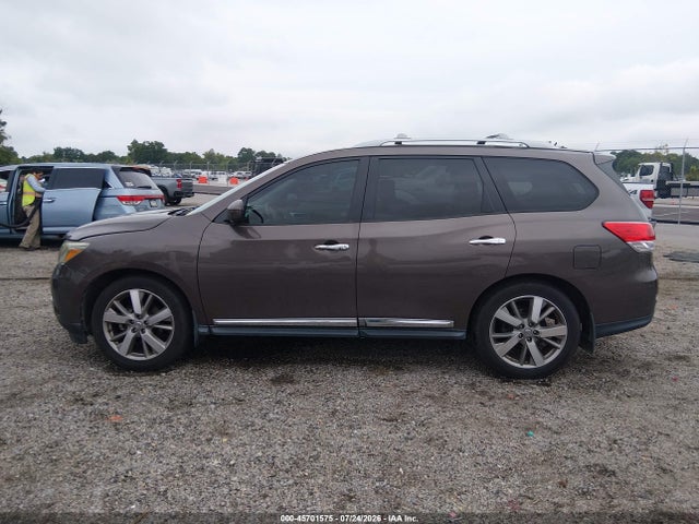 Продаж на аукціоні авто 2015 Nissan Pathfinder Platinum, vin: 5N1AR2MN3FC678823, номер лоту: 45701575