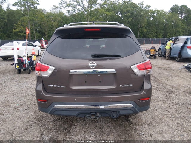 Продаж на аукціоні авто 2015 Nissan Pathfinder Platinum, vin: 5N1AR2MN3FC678823, номер лоту: 45701575