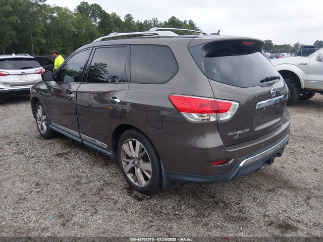 Продаж на аукціоні авто 2015 Nissan Pathfinder Platinum, vin: 5N1AR2MN3FC678823, номер лоту: 45701575
