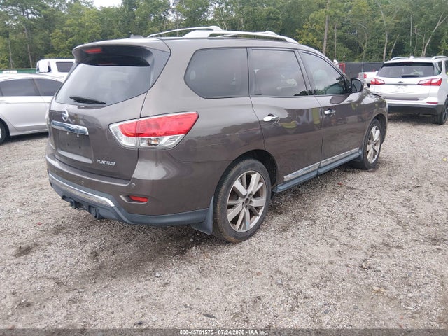 Продаж на аукціоні авто 2015 Nissan Pathfinder Platinum, vin: 5N1AR2MN3FC678823, номер лоту: 45701575