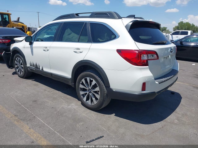 45701578 :رقم المزاد ، 4S4BSANC8G3209941 vin ، 2016 Subaru Outback 2.5i Limited مزاد بيع
