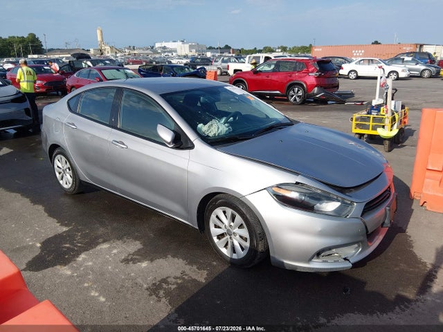 45701645 :رقم المزاد ، 1C3CDFBB3ED768692 vin ، 2014 Dodge Dart Sxt مزاد بيع