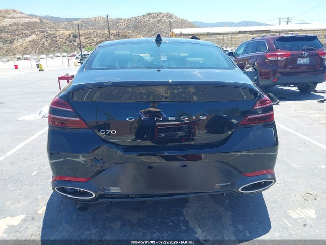 45701709 :رقم المزاد ، KMTG24SC6TU173592 vin ، 2026 Genesis G70 2.5t Rwd Prestige مزاد بيع