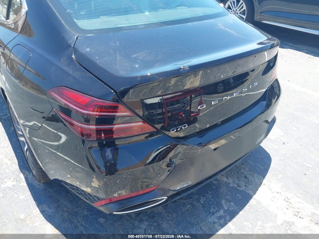 45701709 :رقم المزاد ، KMTG24SC6TU173592 vin ، 2026 Genesis G70 2.5t Rwd Prestige مزاد بيع