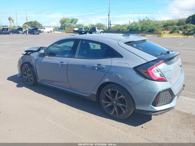 45701749 :رقم المزاد ، SHHFK7H45KU222072 vin ، 2019 Honda Civic Sport مزاد بيع