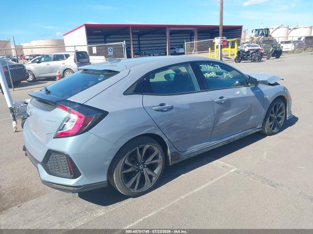 45701749 :رقم المزاد ، SHHFK7H45KU222072 vin ، 2019 Honda Civic Sport مزاد بيع