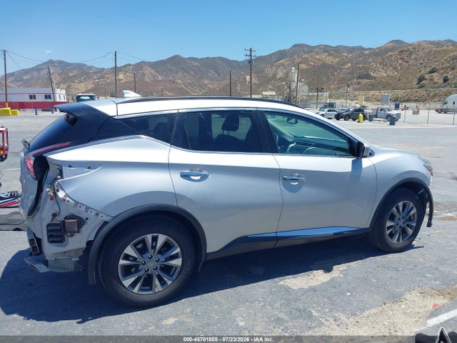 Продаж на аукціоні авто 2018 Nissan Murano Sv, vin: 5N1AZ2MGXJN125553, номер лоту: 45701805