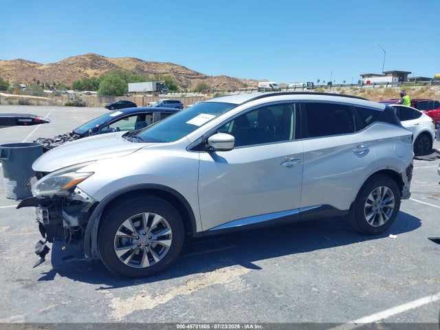 Продаж на аукціоні авто 2018 Nissan Murano Sv, vin: 5N1AZ2MGXJN125553, номер лоту: 45701805