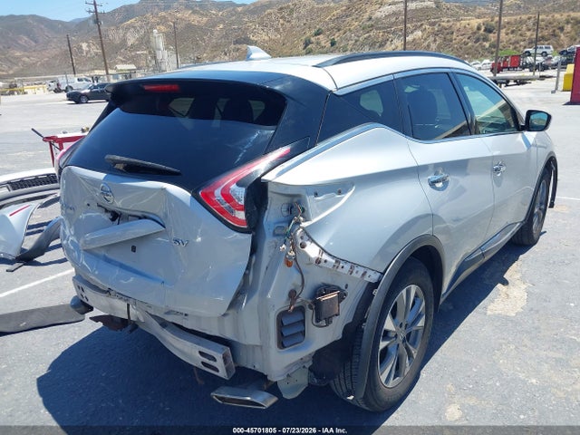 Продаж на аукціоні авто 2018 Nissan Murano Sv, vin: 5N1AZ2MGXJN125553, номер лоту: 45701805