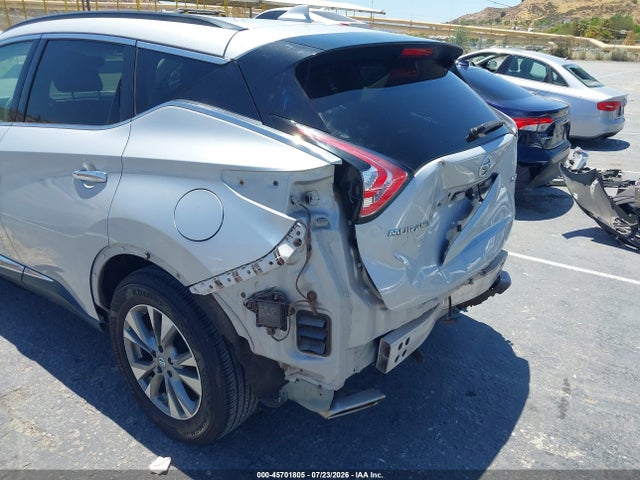 Продаж на аукціоні авто 2018 Nissan Murano Sv, vin: 5N1AZ2MGXJN125553, номер лоту: 45701805