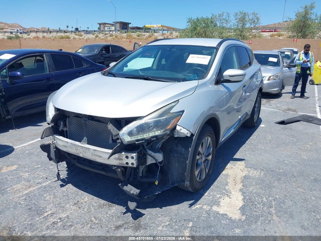Продаж на аукціоні авто 2018 Nissan Murano Sv, vin: 5N1AZ2MGXJN125553, номер лоту: 45701805