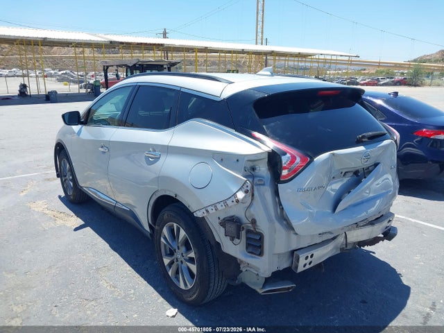 Продаж на аукціоні авто 2018 Nissan Murano Sv, vin: 5N1AZ2MGXJN125553, номер лоту: 45701805