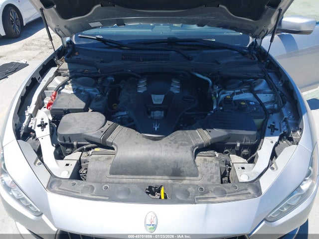 2015 Maserati Ghibli მანქანა იყიდება აუქციონზე, vin: ZAM57XSA7F1130467, აუქციონის ნომერი: 45701886