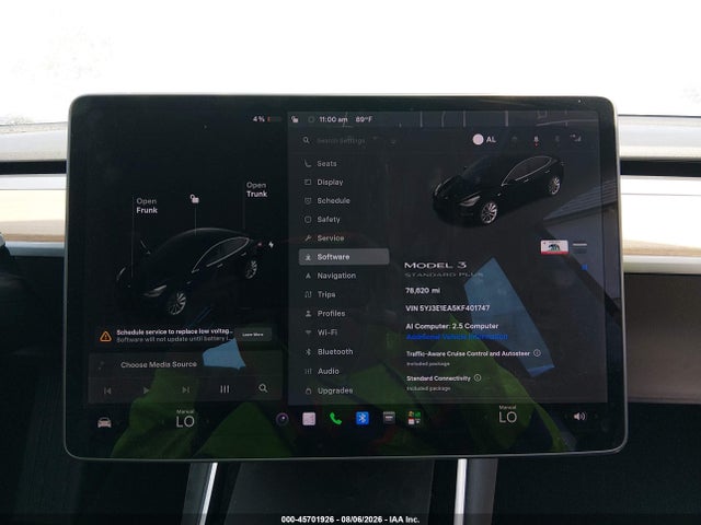 Tesla Model 3 Long Range/mid Range/standard Range/standard Range Plus 2019 5YJ3E1EA5KF401747 Image 7