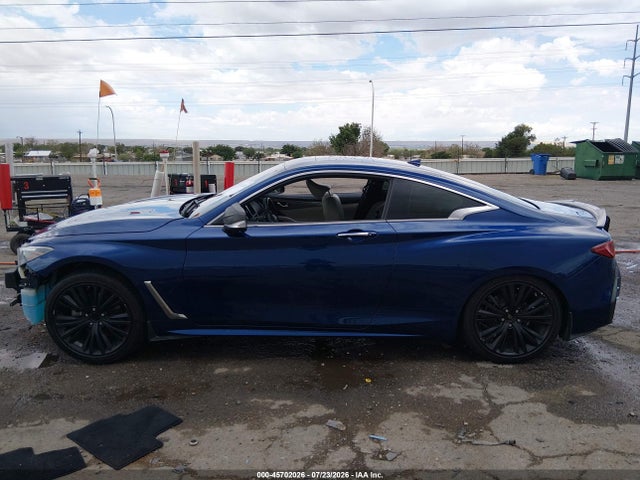 45702026 :رقم المزاد ، JN1EV7EK2KM231376 vin ، 2019 Infiniti Q60 3.0t Luxe مزاد بيع