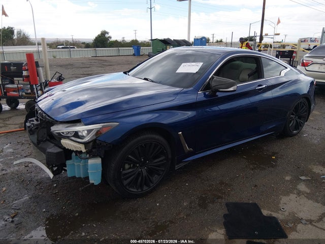 45702026 :رقم المزاد ، JN1EV7EK2KM231376 vin ، 2019 Infiniti Q60 3.0t Luxe مزاد بيع