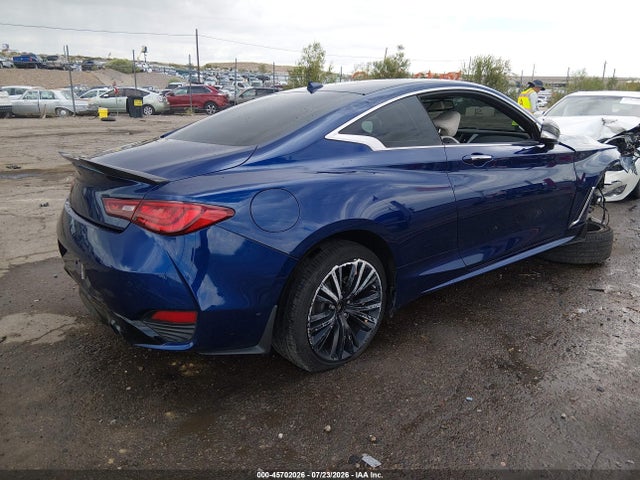 45702026 :رقم المزاد ، JN1EV7EK2KM231376 vin ، 2019 Infiniti Q60 3.0t Luxe مزاد بيع