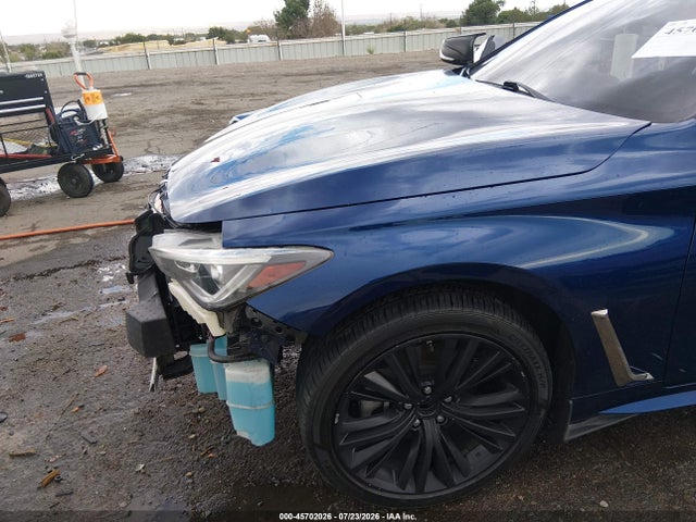 45702026 :رقم المزاد ، JN1EV7EK2KM231376 vin ، 2019 Infiniti Q60 3.0t Luxe مزاد بيع