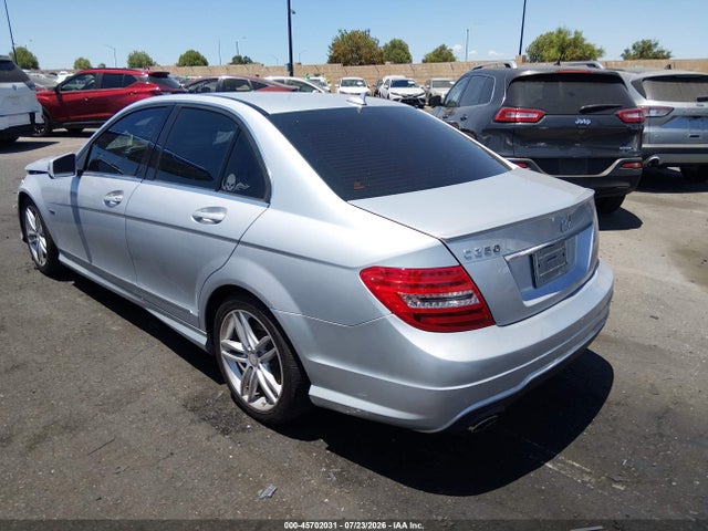 Aukcja sprzedaży 2012 Mercedes-benz C 250 Luxury/sport, vin: WDDGF4HB3CR219454, numer aukcji: 45702031
