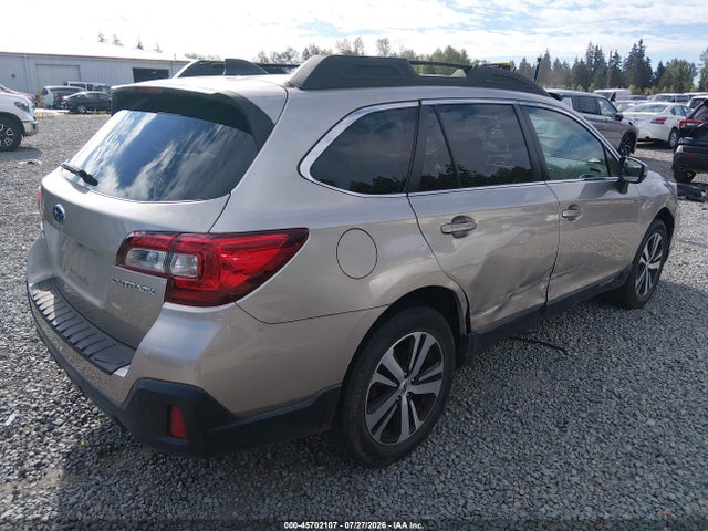 2018 Subaru Outback 2.5i Limited მანქანა იყიდება აუქციონზე, vin: 4S4BSANC9J3270223, აუქციონის ნომერი: 45702107