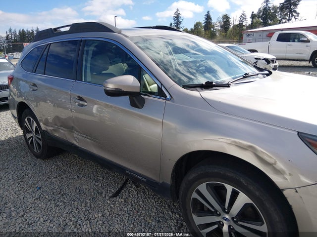 2018 Subaru Outback 2.5i Limited მანქანა იყიდება აუქციონზე, vin: 4S4BSANC9J3270223, აუქციონის ნომერი: 45702107