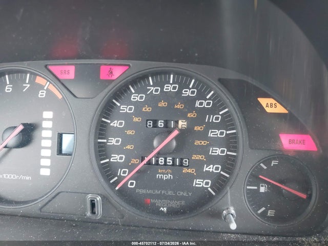45702112 :رقم المزاد ، JHMBB6243YC009967 vin ، 2000 Honda Prelude مزاد بيع