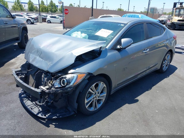 45702120 :رقم المزاد ، KMHD84LF1HU268072 vin ، 2017 Hyundai Elantra Limited مزاد بيع