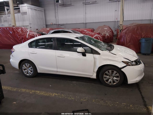45702124 :رقم المزاد ، 19XFB2E50CE057797 vin ، 2012 Honda Civic Lx مزاد بيع