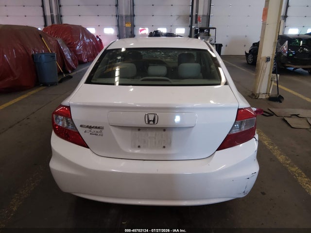 45702124 :رقم المزاد ، 19XFB2E50CE057797 vin ، 2012 Honda Civic Lx مزاد بيع