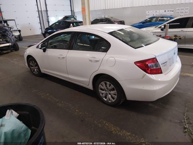 45702124 :رقم المزاد ، 19XFB2E50CE057797 vin ، 2012 Honda Civic Lx مزاد بيع