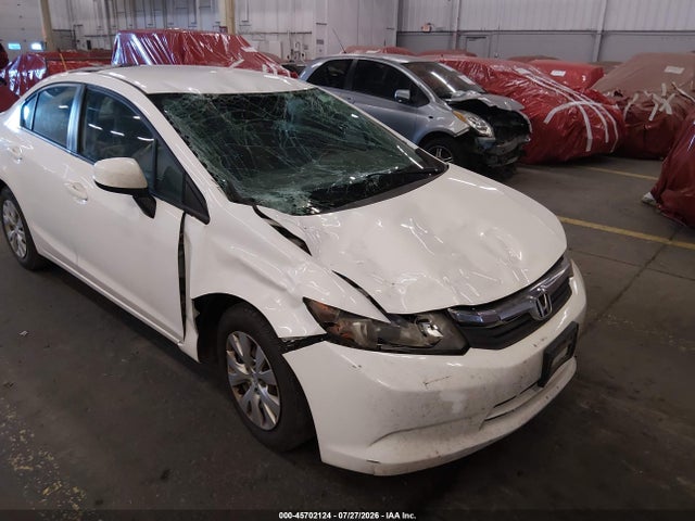 45702124 :رقم المزاد ، 19XFB2E50CE057797 vin ، 2012 Honda Civic Lx مزاد بيع
