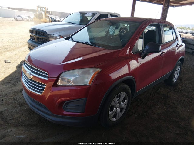 Chevrolet Trax 1ls 2015 KL7CJKSB9FB212247 Image 2