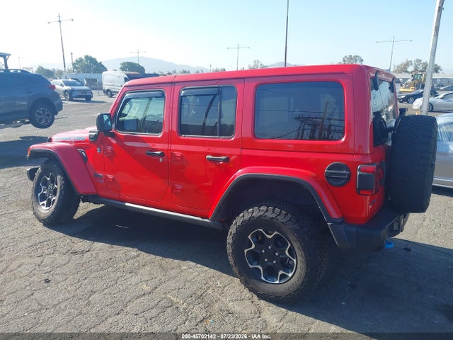 Aukcja sprzedaży 2021 Jeep Wrangler 4xe Unlimited Rubicon 4x4, vin: 1C4JJXR65MW701444, numer aukcji: 45702142