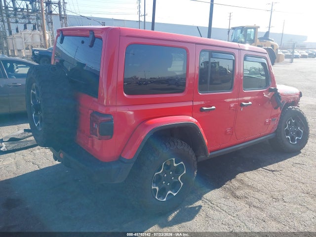 Aukcja sprzedaży 2021 Jeep Wrangler 4xe Unlimited Rubicon 4x4, vin: 1C4JJXR65MW701444, numer aukcji: 45702142
