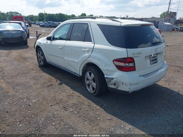 Продажа на аукционе авто 2010 Mercedes-benz Ml 350 4matic, vin: 4JGBB8GBXAA588408, номер лота: 45702180