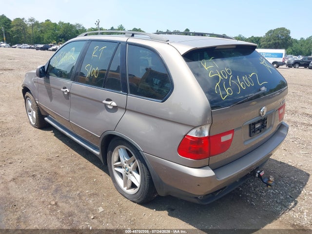45702205 :رقم المزاد ، 5UXFB53535LV12431 vin ، 2005 Bmw X5 4.4i مزاد بيع