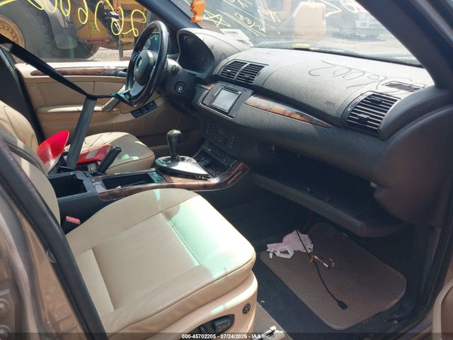 45702205 :رقم المزاد ، 5UXFB53535LV12431 vin ، 2005 Bmw X5 4.4i مزاد بيع