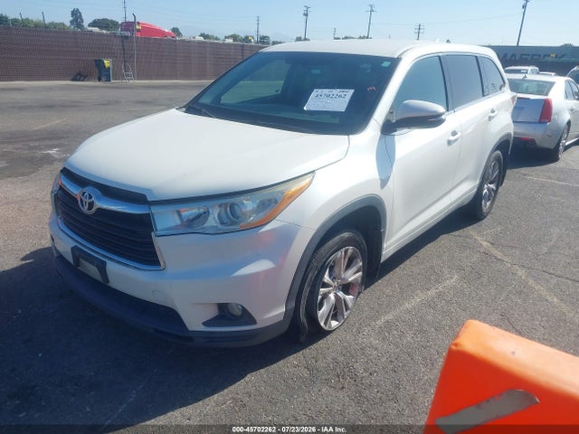 45702262 :رقم المزاد ، 5TDBKRFH9ES067964 vin ، 2014 Toyota Highlander Le Plus V6 مزاد بيع