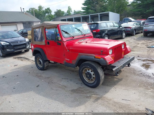 Продаж на аукціоні авто 1995 Jeep Wrangler / Yj S/rio Grande, vin: 1J4FY19P9SP300777, номер лоту: 45702301