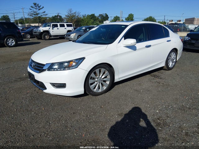 2015 Honda Accord Ex-l V-6 მანქანა იყიდება აუქციონზე, vin: 1HGCR3F86FA026334, აუქციონის ნომერი: 45702310