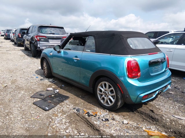Продаж на аукціоні авто 2017 Mini Convertible Cooper S, vin: WMWWG9C55H3C80574, номер лоту: 45702327