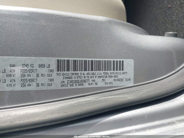 Dodge Grand Caravan Se 2018 2C4RDGBG8JR296777 Image 9