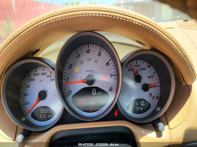 Продажа на аукционе авто 2011 Porsche Boxster S, vin: WP0CB2A84BS730153, номер лота: 45702391