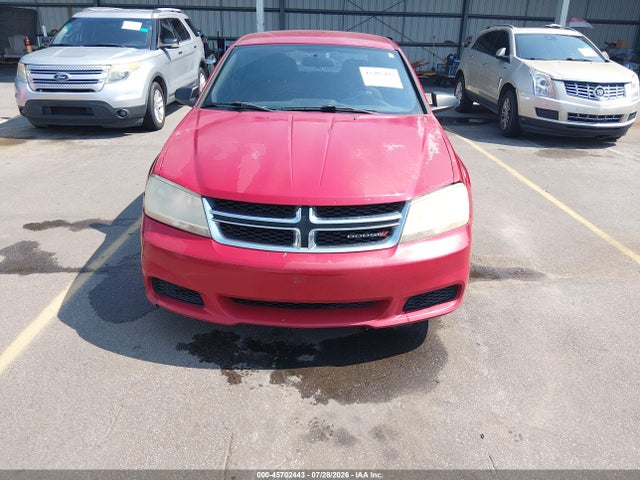 45702443 :رقم المزاد ، 1C3CDZAB1DN610752 vin ، 2013 Dodge Avenger Se مزاد بيع