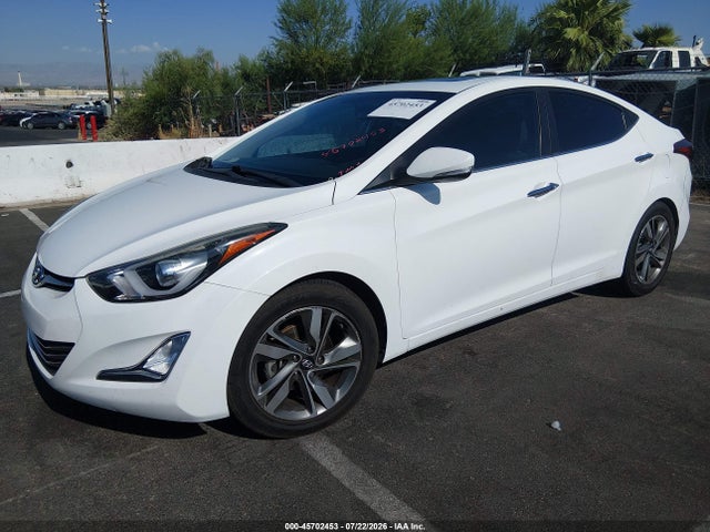 Hyundai Elantra Limited 2014 5NPDH4AE2EH504166 Image 2