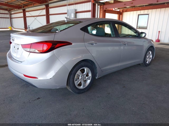 Hyundai ELANTRA SE 2014 5NPDH4AEXEH502830 Image 4