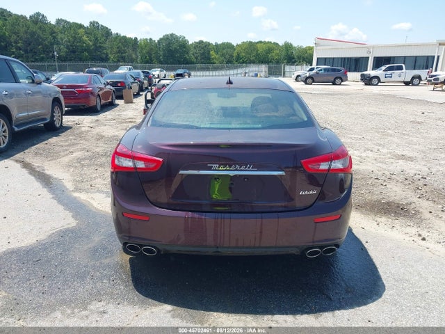 45702461 :رقم المزاد ، ZAM57XSA1G1168469 vin ، 2016 Maserati Ghibli مزاد بيع