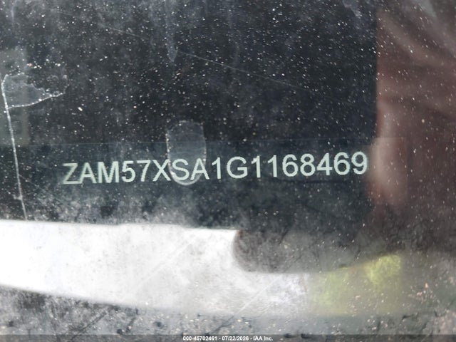 45702461 :رقم المزاد ، ZAM57XSA1G1168469 vin ، 2016 Maserati Ghibli مزاد بيع
