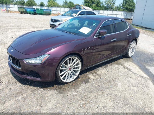 45702461 :رقم المزاد ، ZAM57XSA1G1168469 vin ، 2016 Maserati Ghibli مزاد بيع